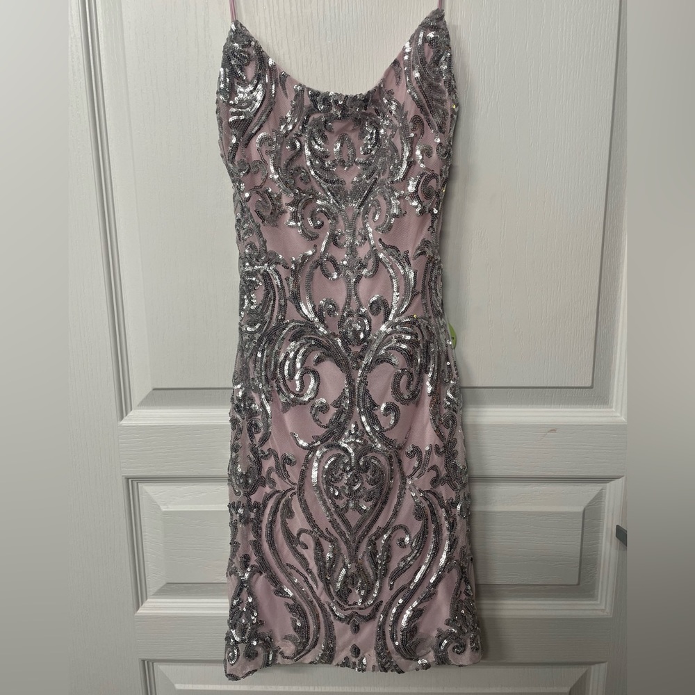 Pink sparkly dresses